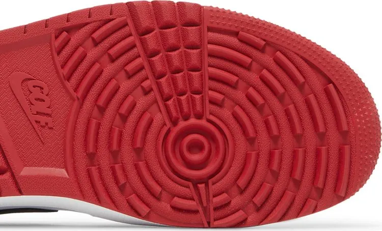Air Jordan 1 Low Golf Chicago Cleats, Red
