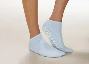 Alba Care-Steps Slippers Slipper Adult Lg Beigedbl Tread 4Dz/Cs
