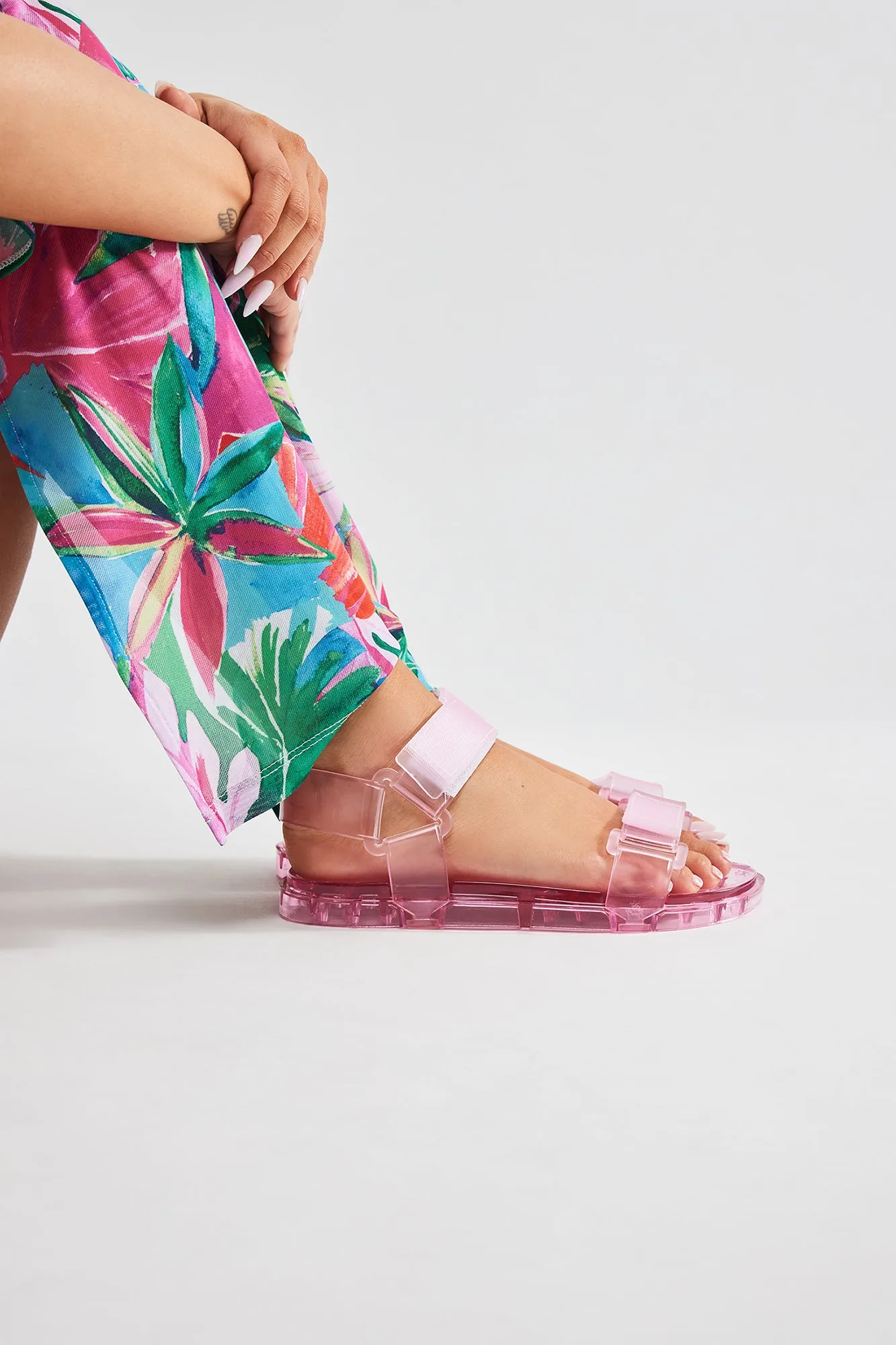 All Good Days Flat Sandals - Pink