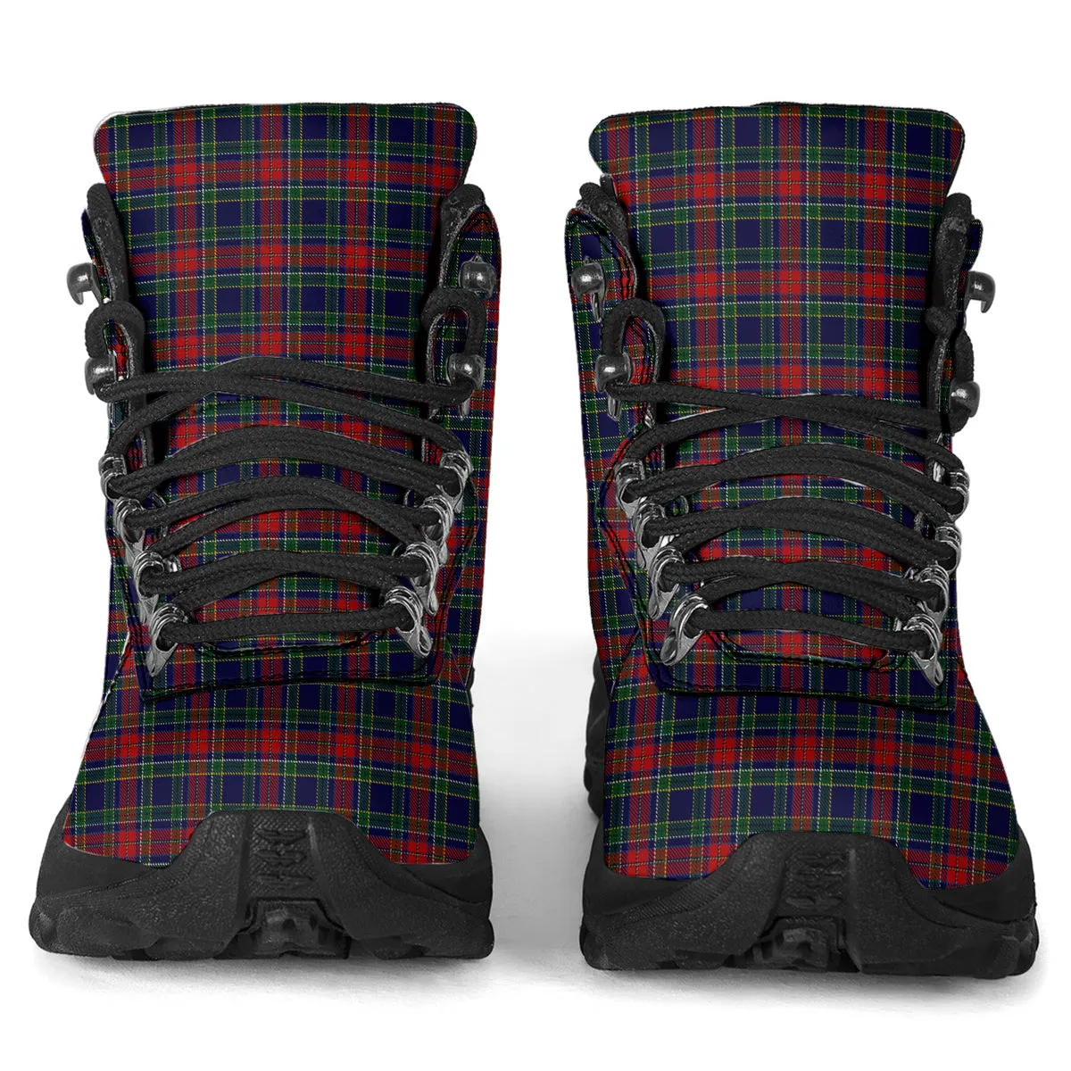Allison Red Tartan Alpine Boots