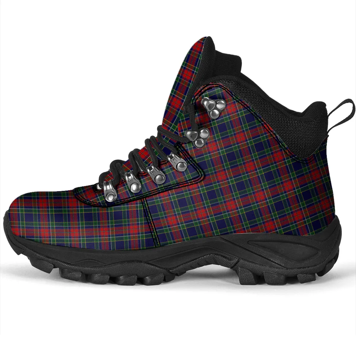 Allison Red Tartan Alpine Boots