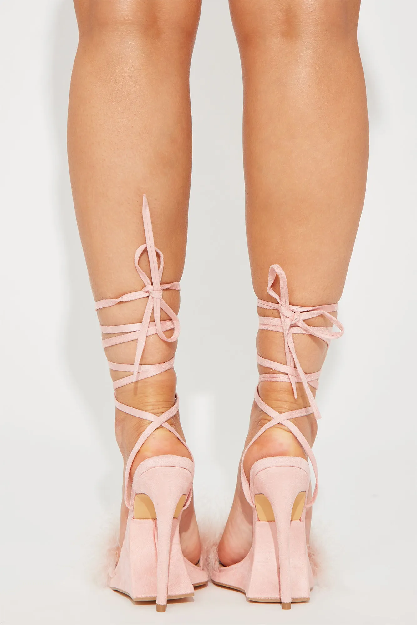 Always Dreamy Wrap Up Heels - Blush