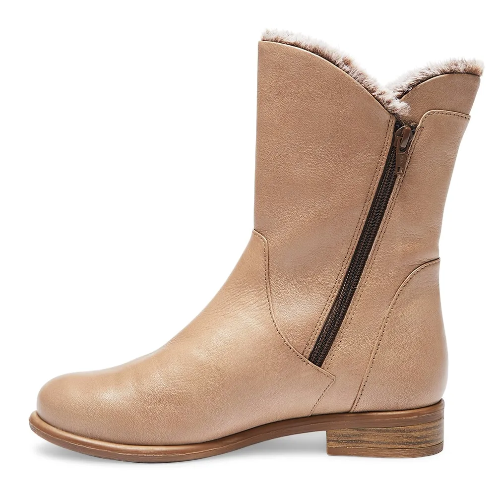 Baldwin Boot in Taupe Leather