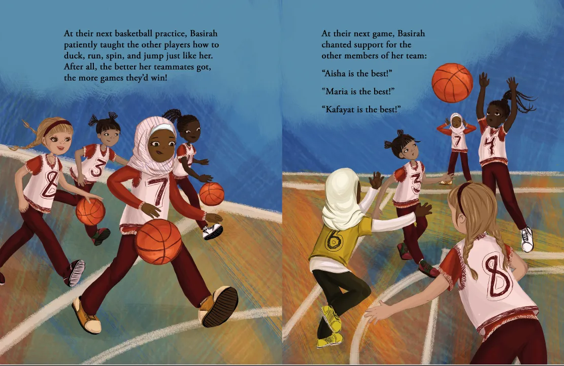 Basirah the Basketballer says Insha'Allah