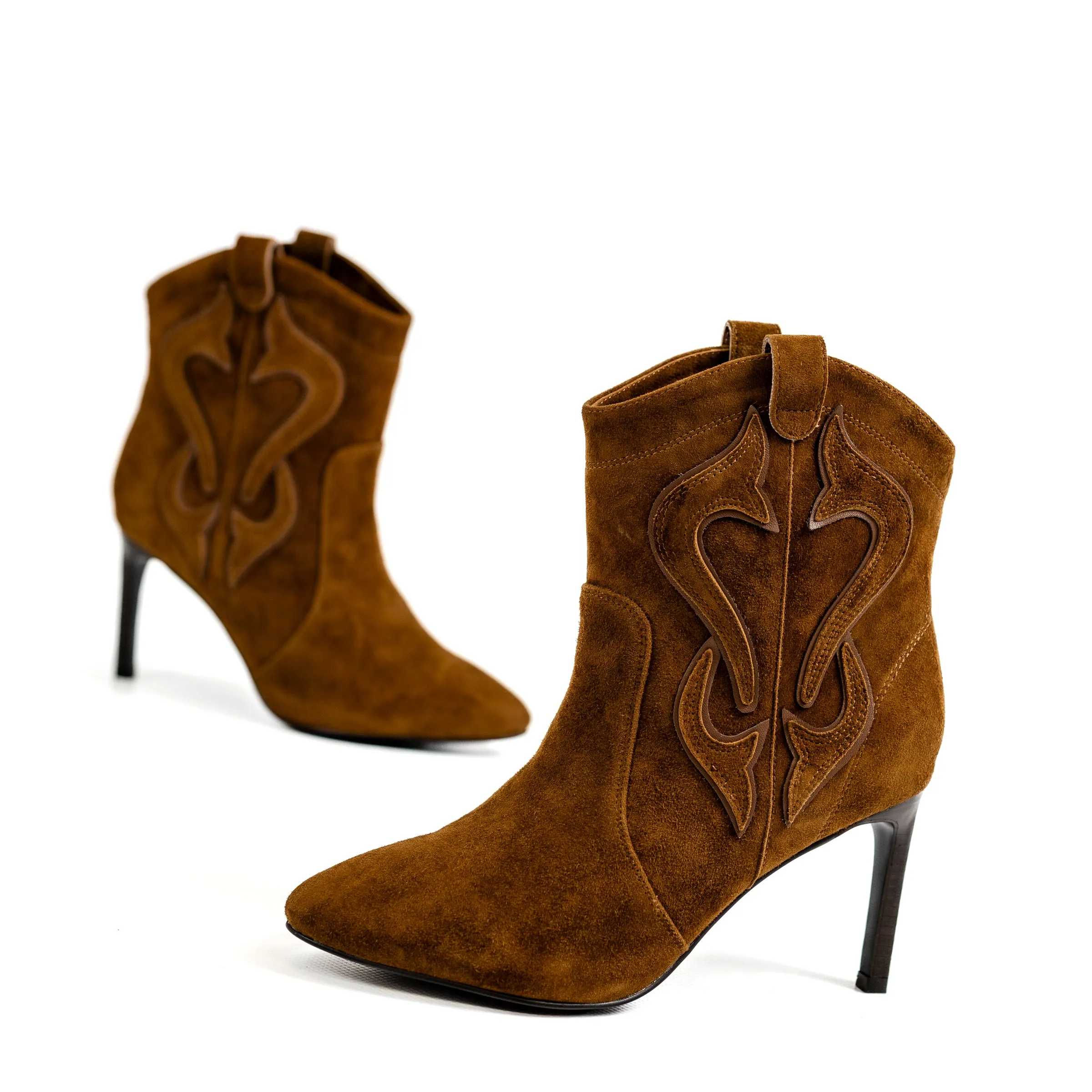 Bibi Lou Suede Cowboy Boot