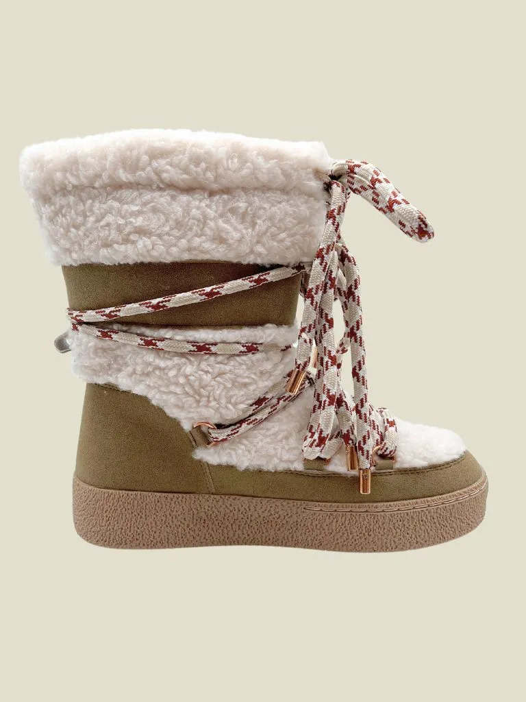 Boots Vivienne Khaki