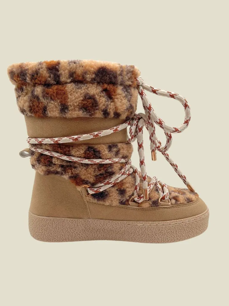 Boots Vivienne Leopard