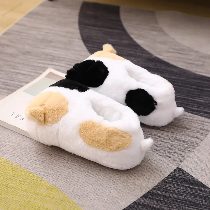 Calico Kitty Slippers by Style's Bug