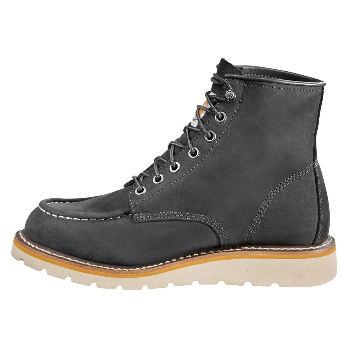Carhartt Women's 6" Moc Toe Wedge Boots - Dark Gray