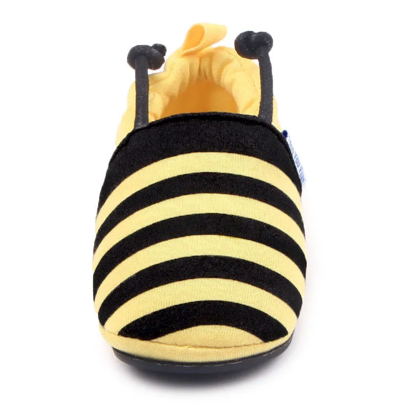Character Slippers with Rubber Soles for Toddlers
