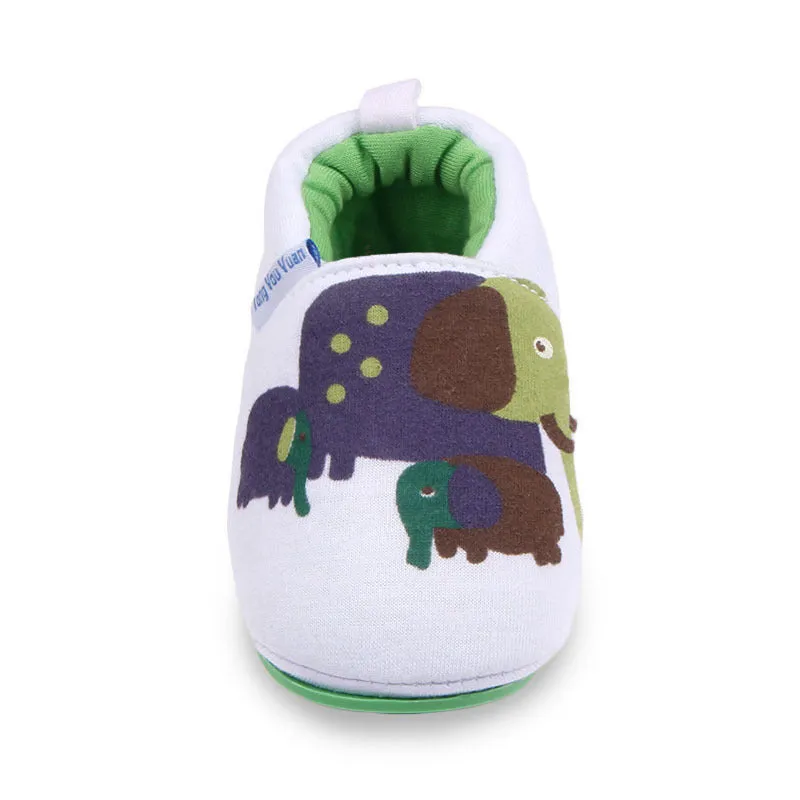 Character Slippers with Rubber Soles for Toddlers