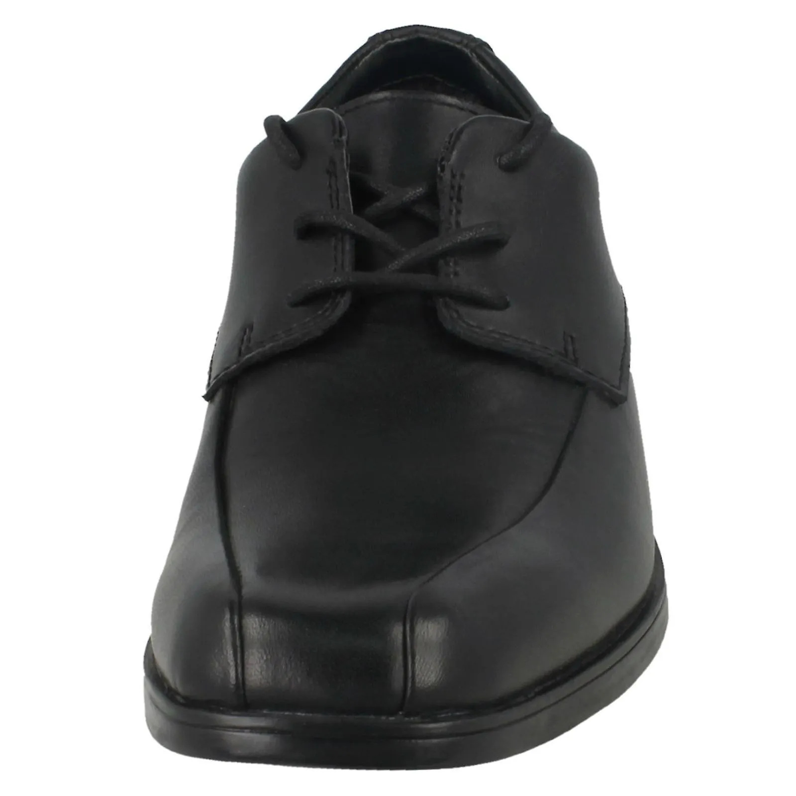 Clarks Bootleg Hoxton Chap Leather Lace Up Boys Shoes