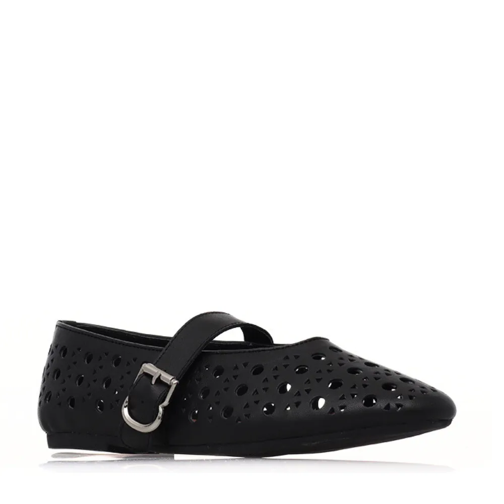 Fruity Ballet Flats in Black