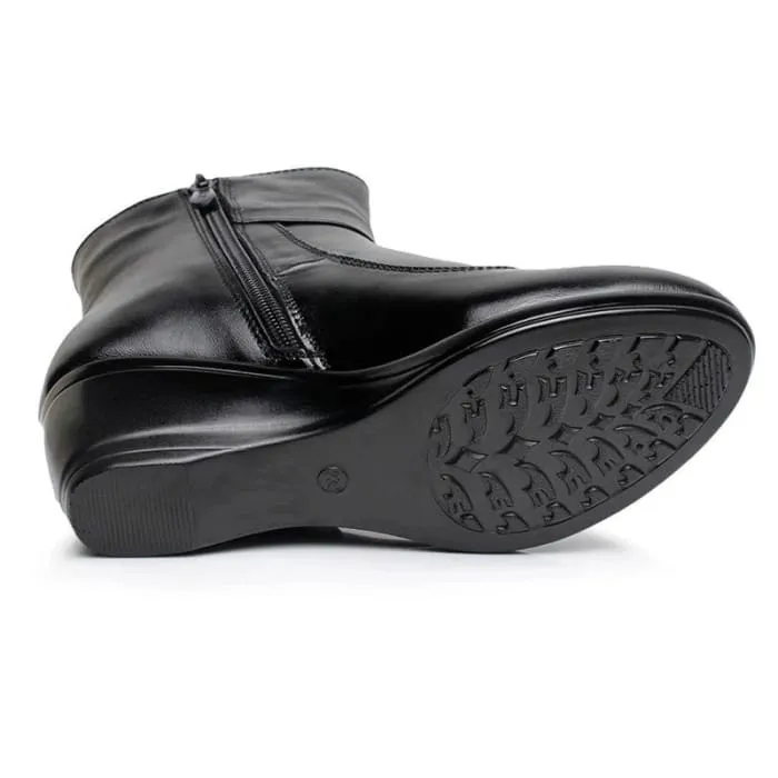 Genuine Leather Warm Plush Winter Boots For Women