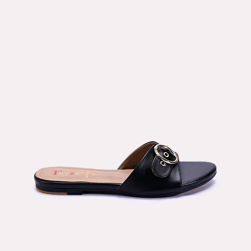 Ira Black Casual Flats 0412636