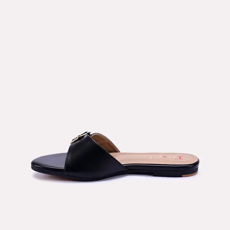 Ira Black Casual Flats 0412636