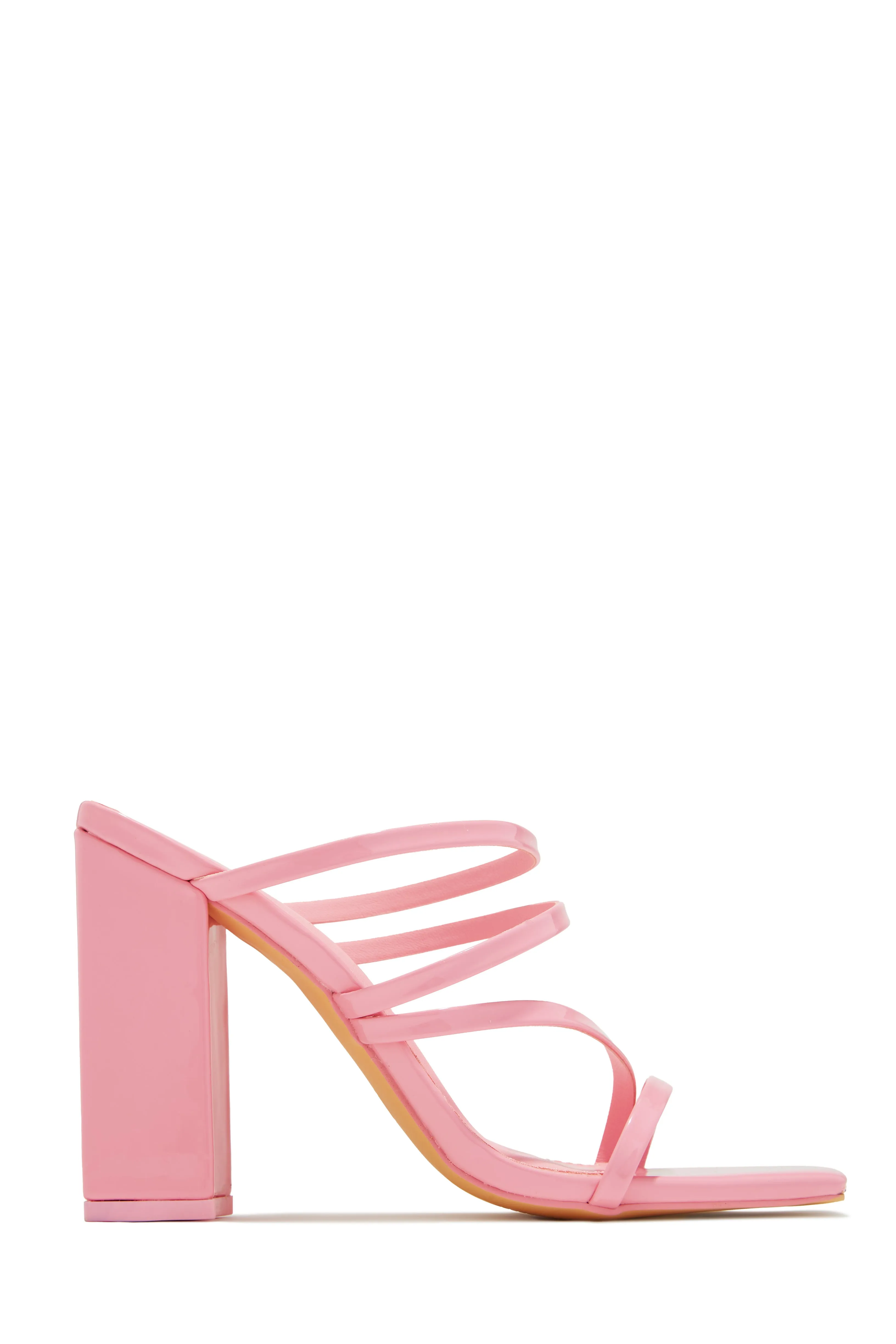 Jaziel Block Heel Mules - Silver