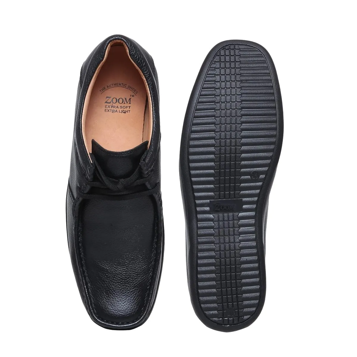 Lace Up Casual Leather Shoes for Men D – 2570
