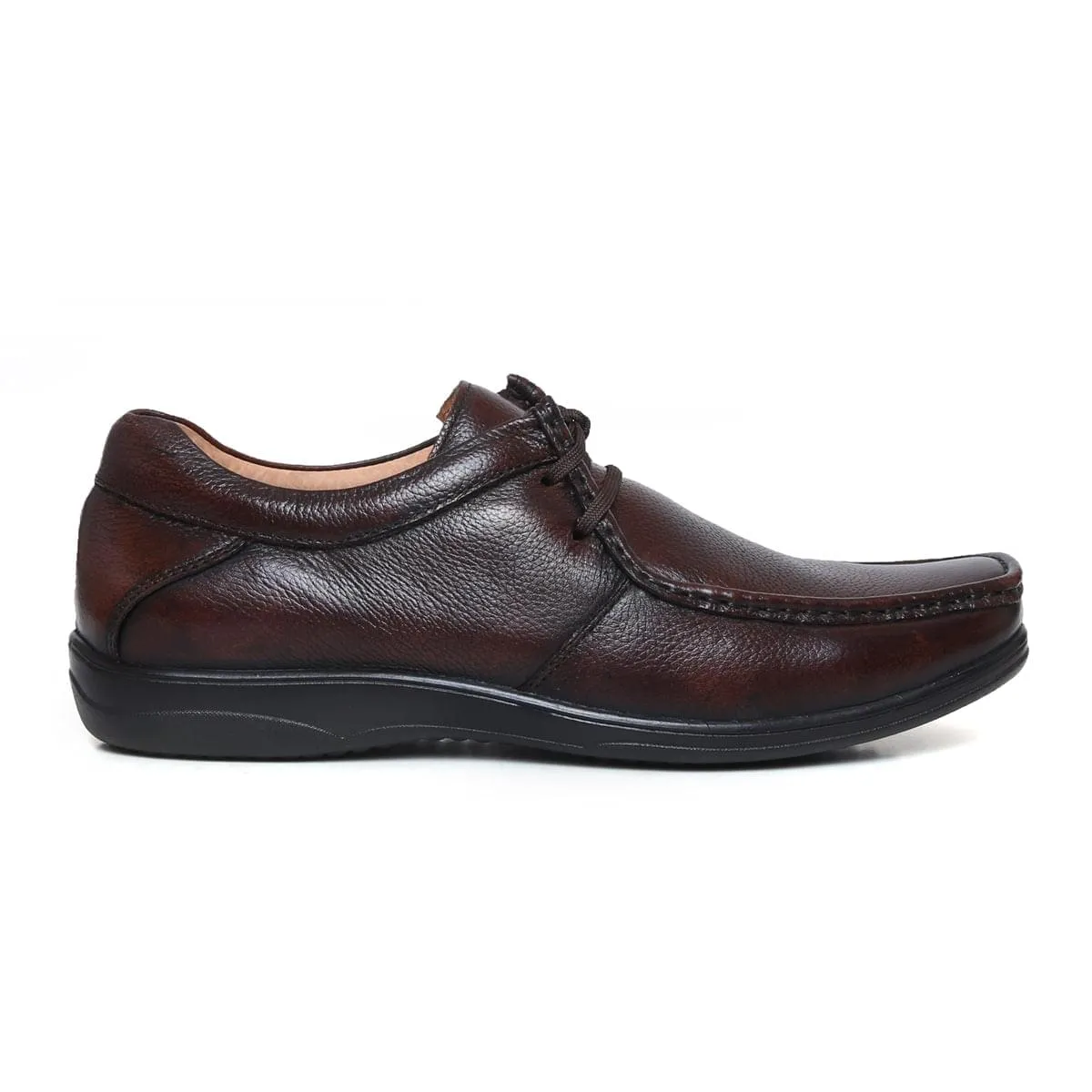 Lace Up Casual Leather Shoes for Men D – 2570