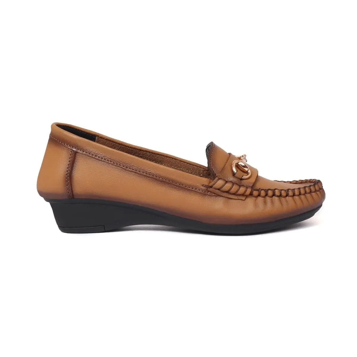 Leather Loafer Formal Shoes for Women SN - 15
