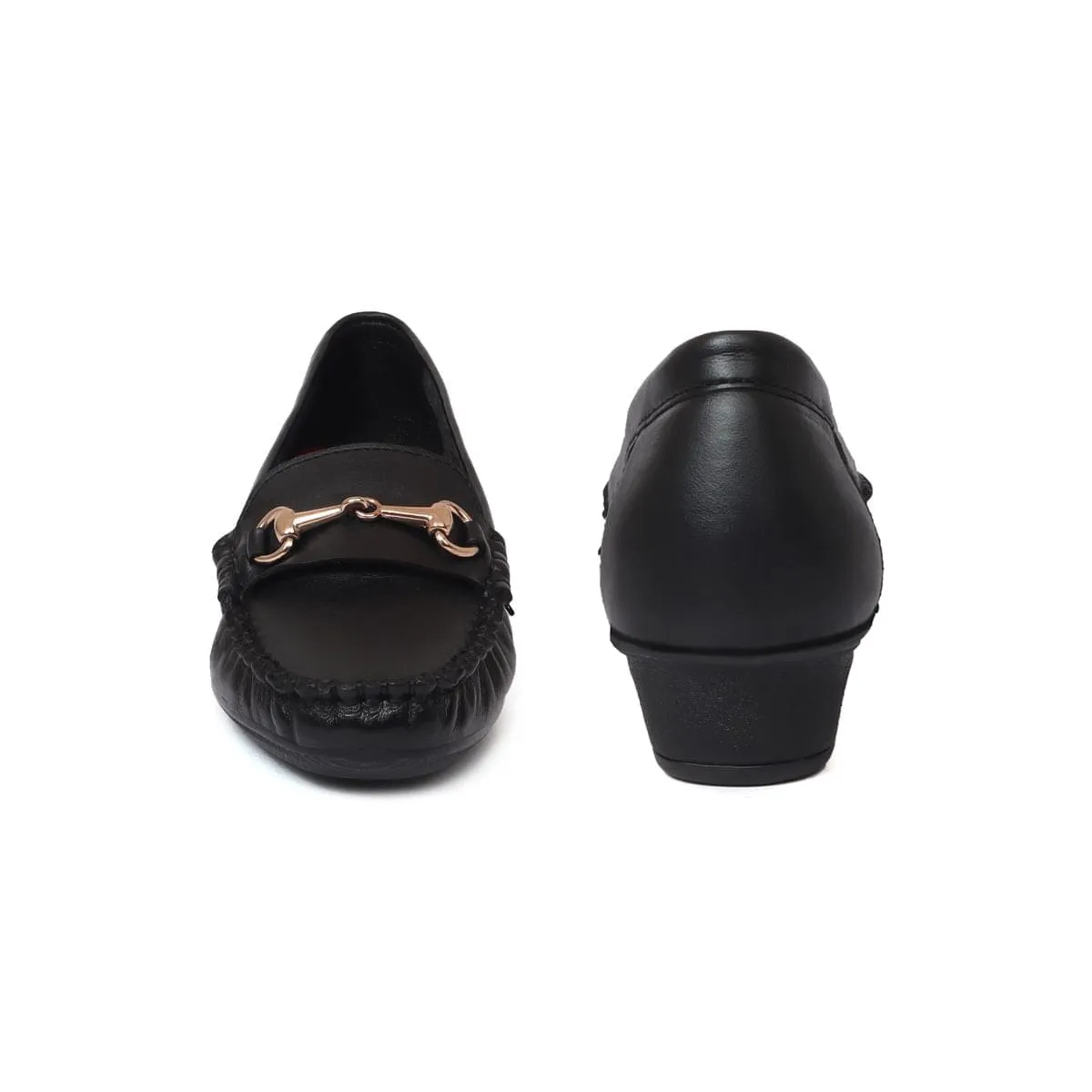 Leather Loafer Formal Shoes for Women SN - 15