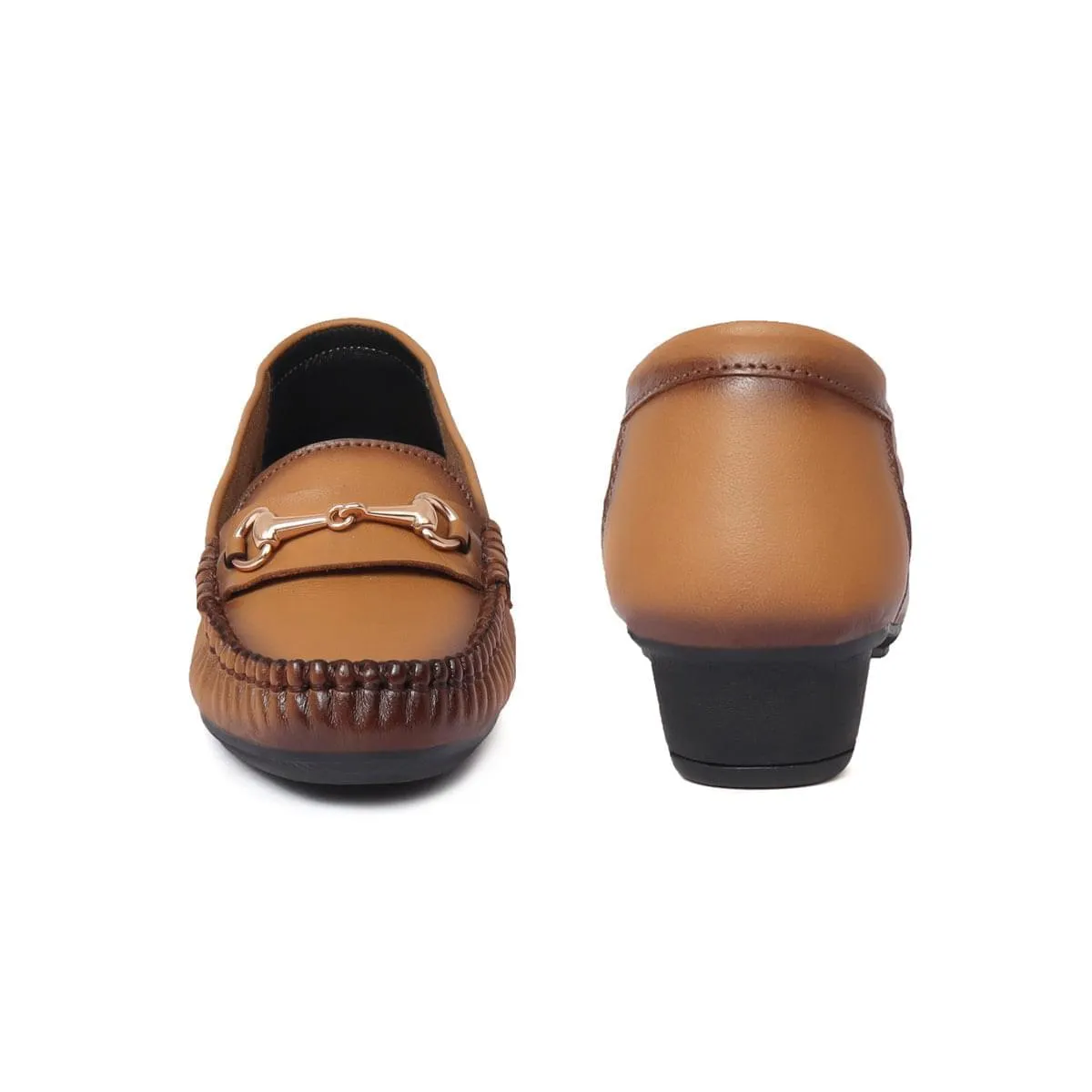 Leather Loafer Formal Shoes for Women SN - 15