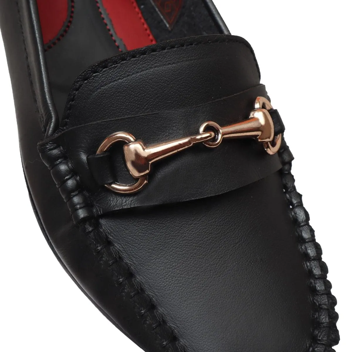 Leather Loafer Formal Shoes for Women SN - 15