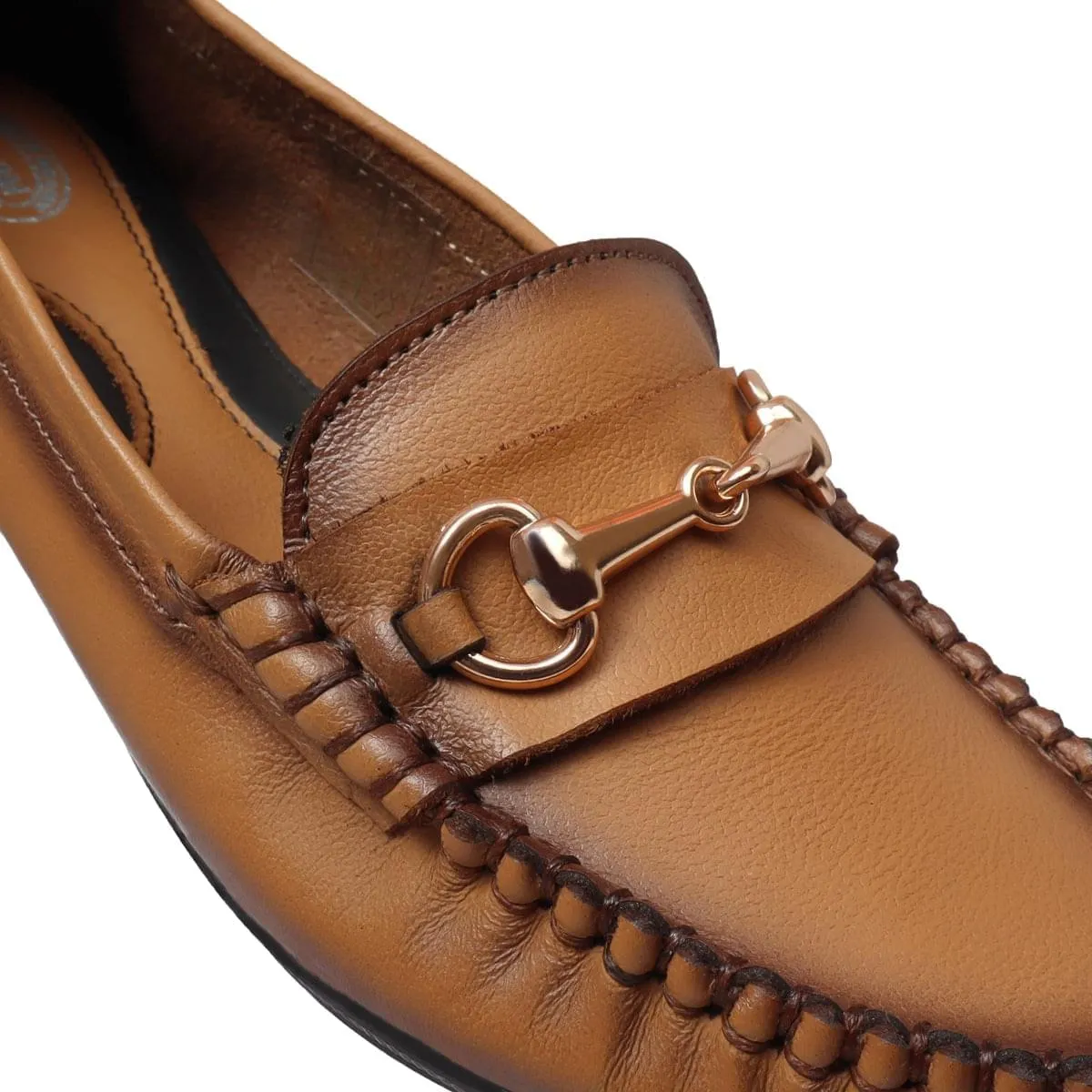 Leather Loafer Formal Shoes for Women SN - 15