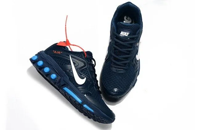 Max 2019 Navy Blue White Men's Running Shoes