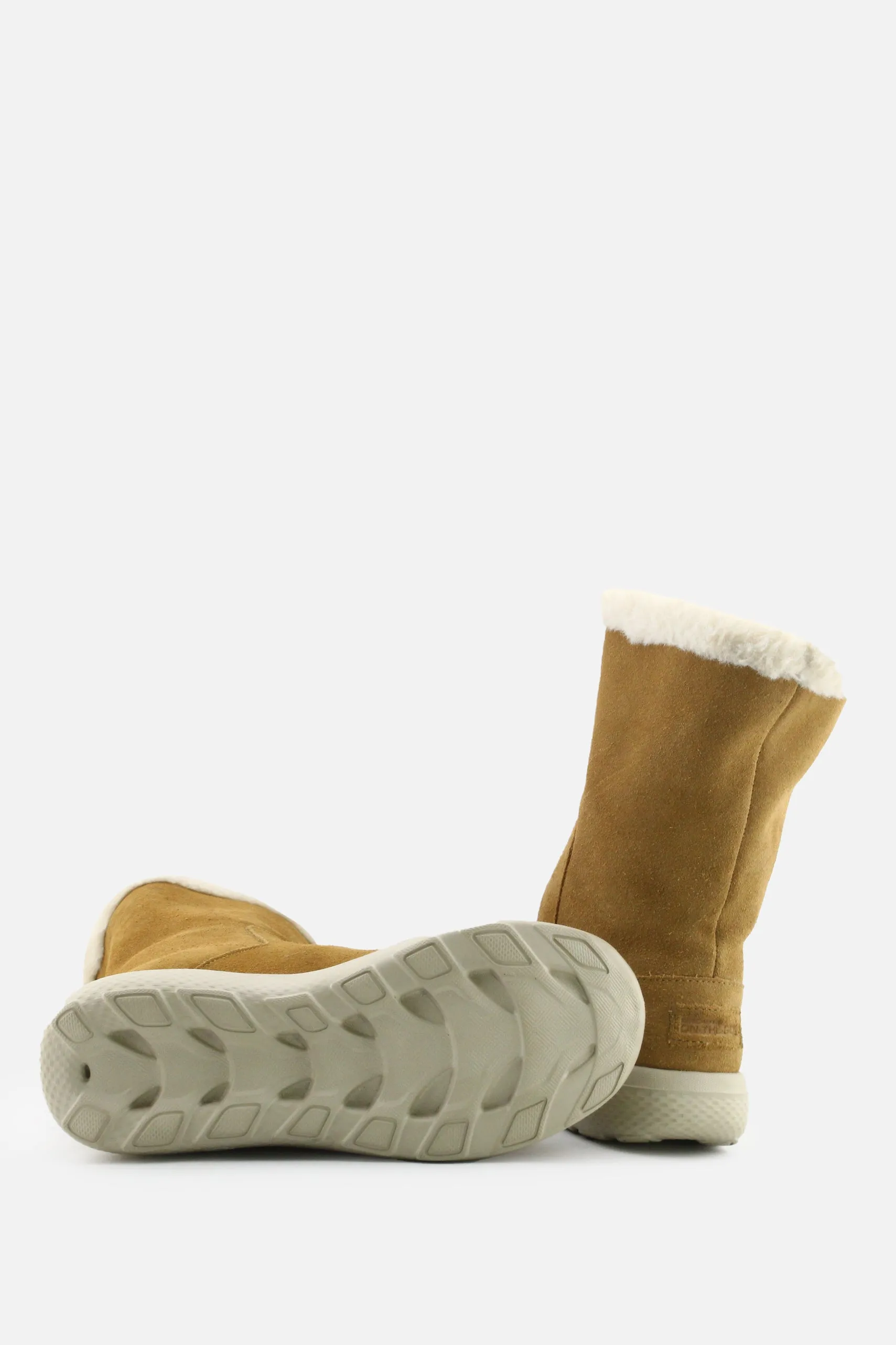On The Go Snow Ankle Boots | Suede