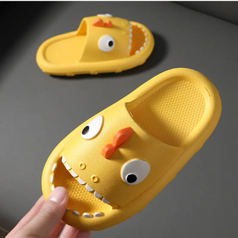 Shark Slippers for Toddlers - Non-Slip