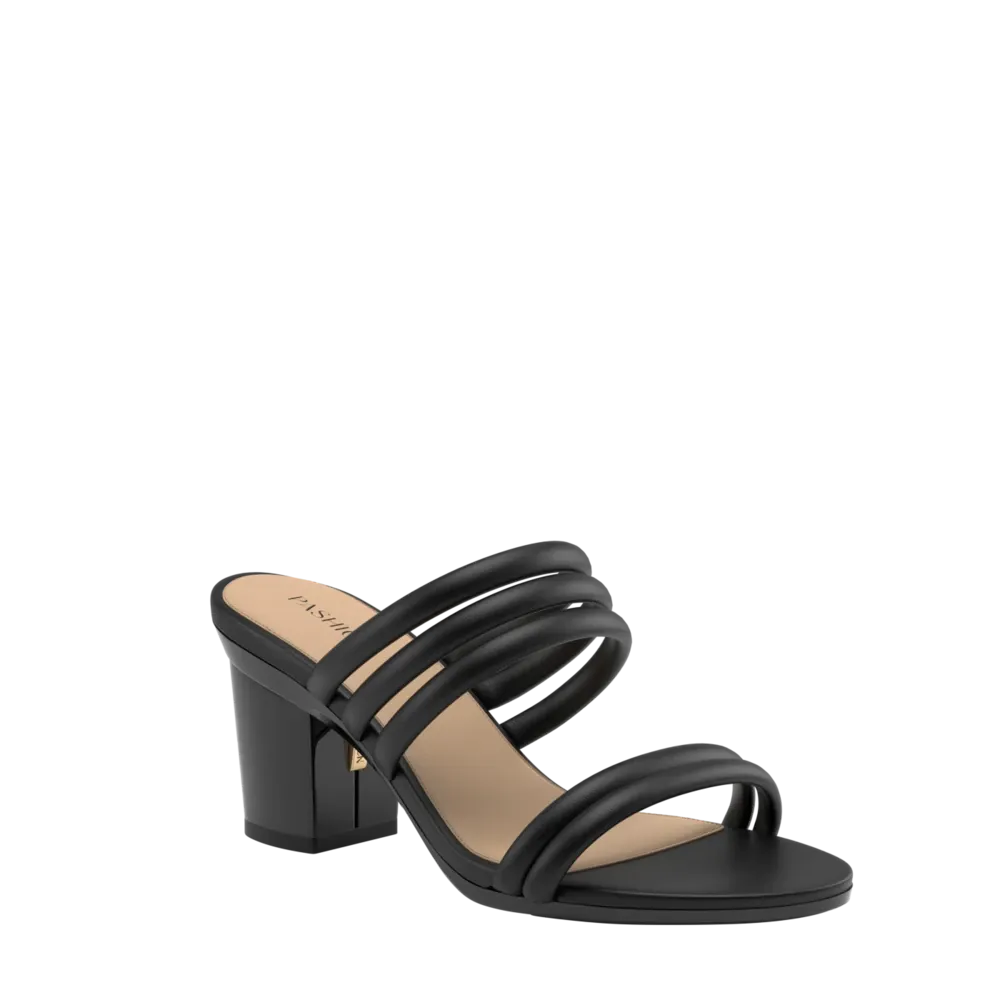 The Slide - Coal Leather Rope 3 Block