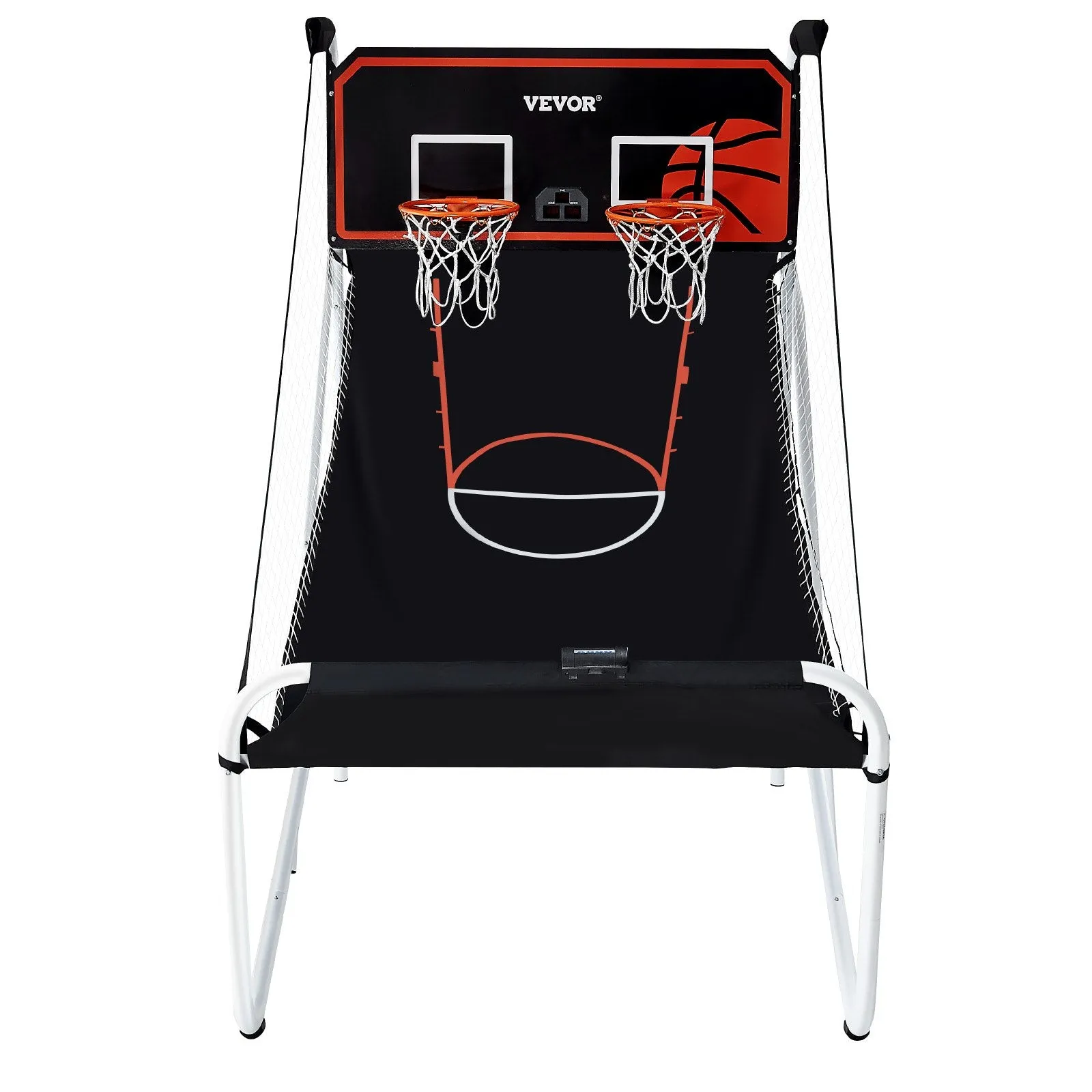 Vevor Arcade Basketball Game Foldable 2 Player with 5 Balls Electronic Scoreboard New