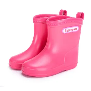 Waterproof Fashion Rubber Rain Boots for Boys Girls (Toddler/Little Kid)