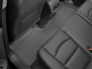 WeatherTech 2020  Audi A5/S5 Rear (2nd Row) FloorLiners - Black (CABRIOLET ONLY)