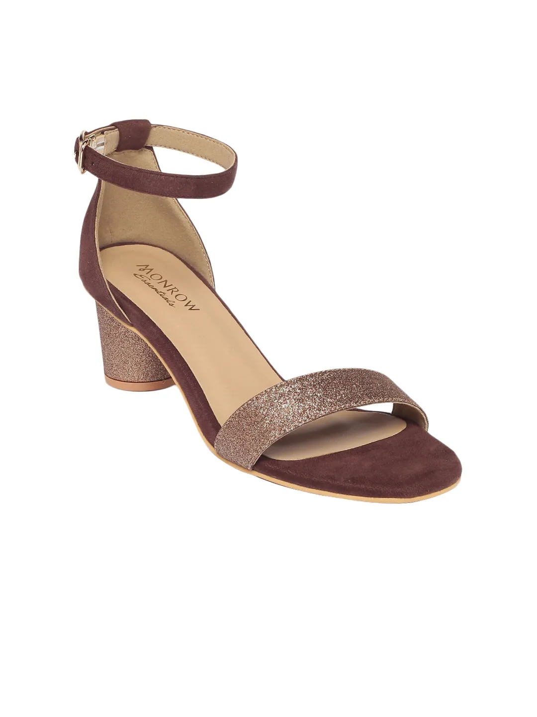 Zelda Brown Block Heels