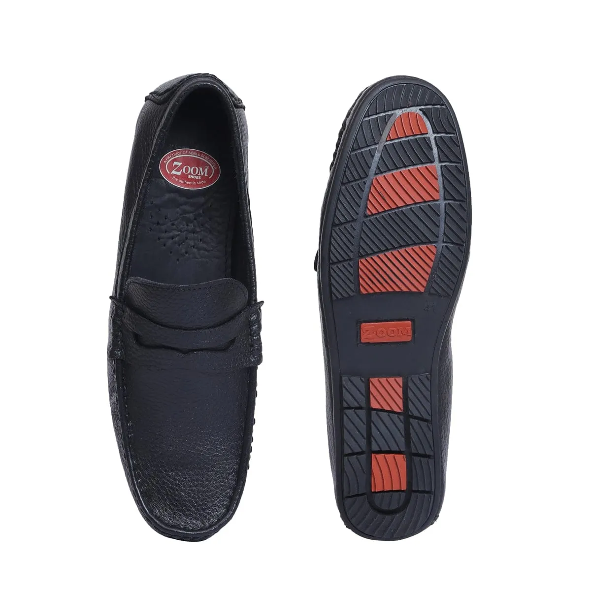 Zoom Shoes™ Leather Loafers for Men BT-36